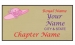 Gold Rectangle name Badge Artwork 126 Pink 